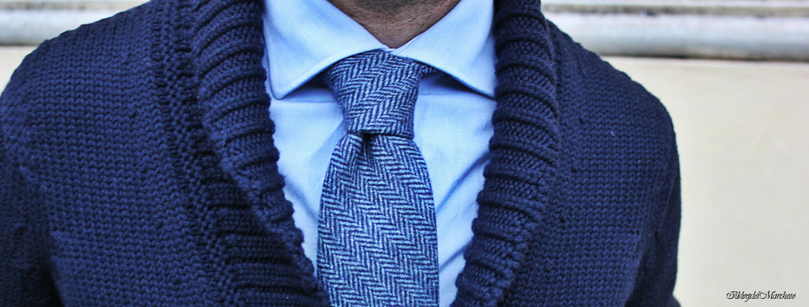 cravatte in lana spigate silvio fiorello autunno invenro 2014-2015