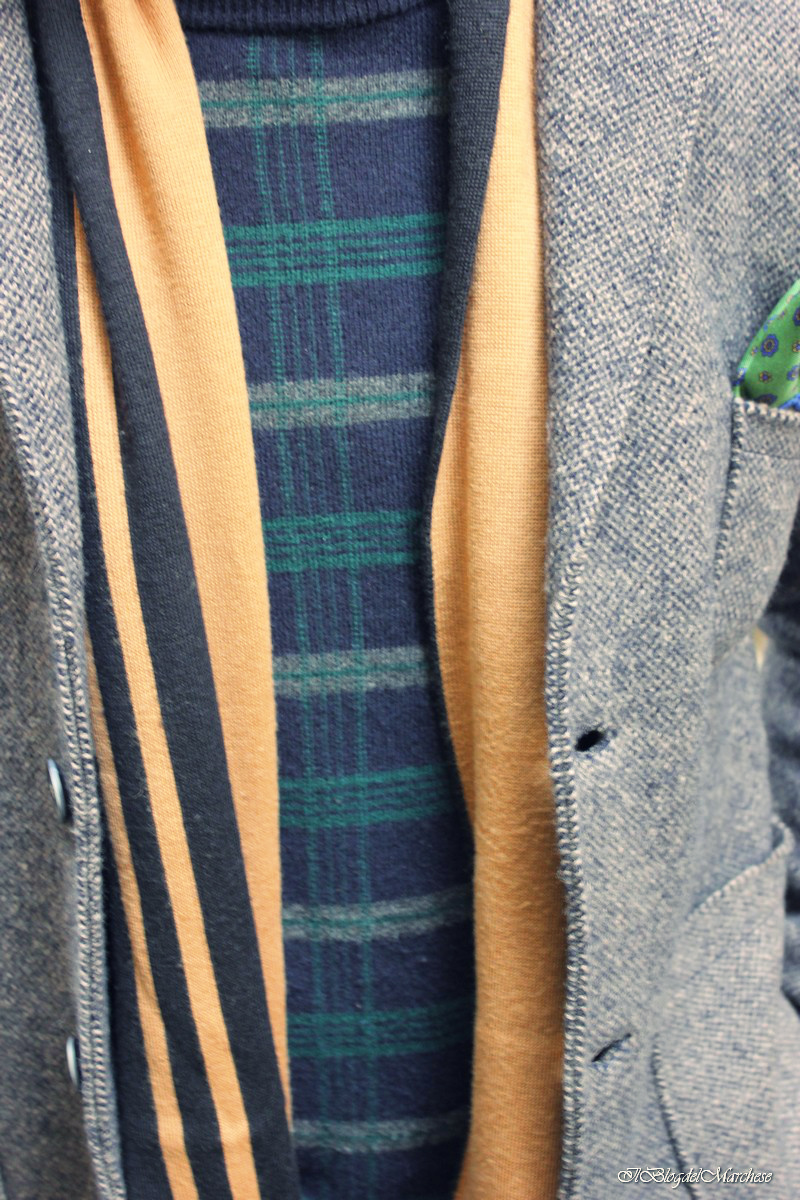 maglioni uomo a righe autunno inverno 2014-2015