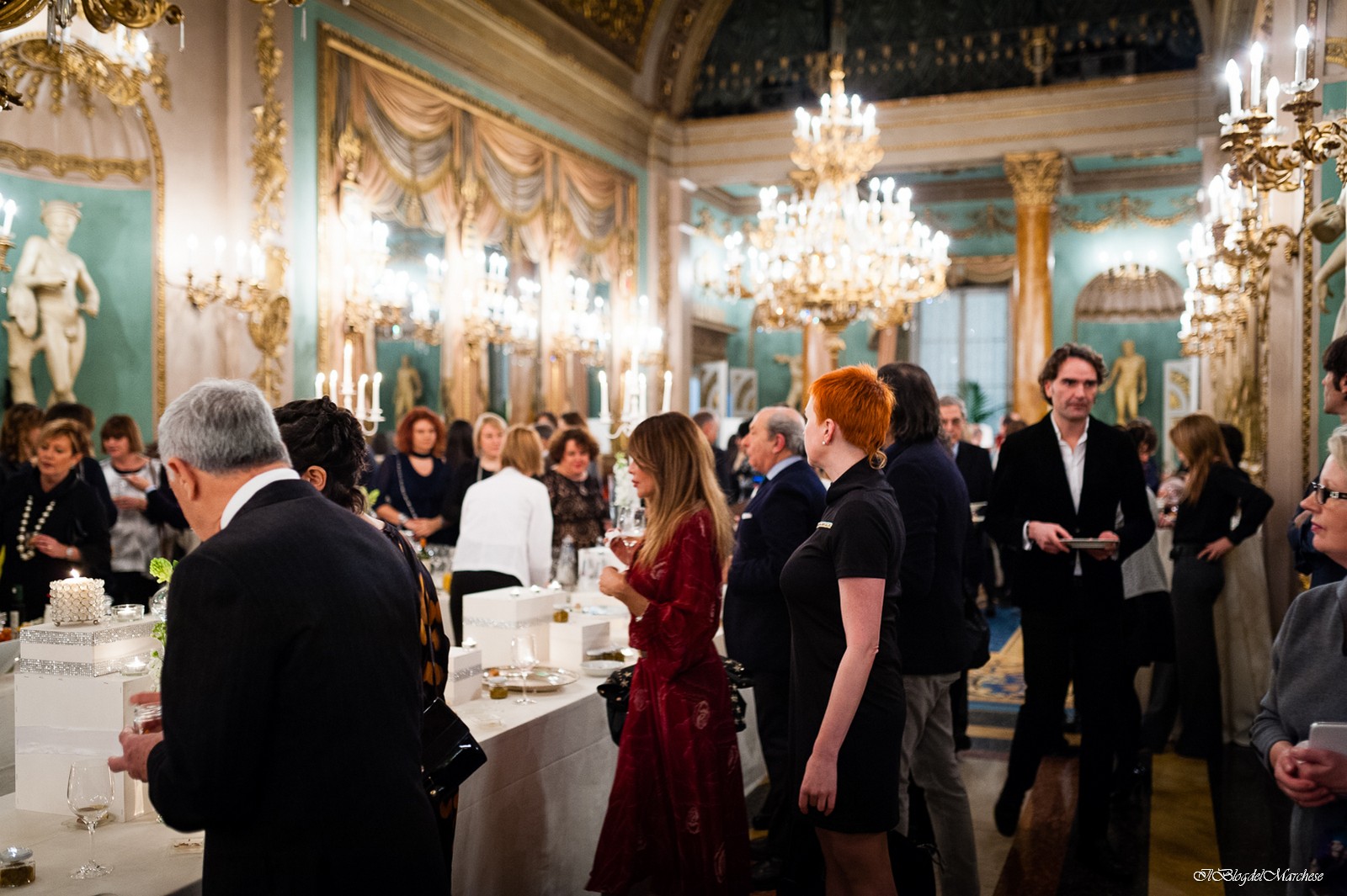 gala dinner immagine italia 2015 palazzo borghese