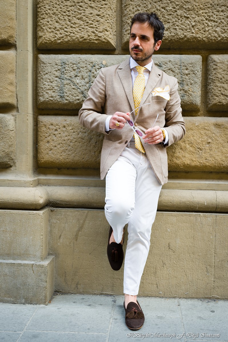 giacche da uomo colore beige primavera estate 2015