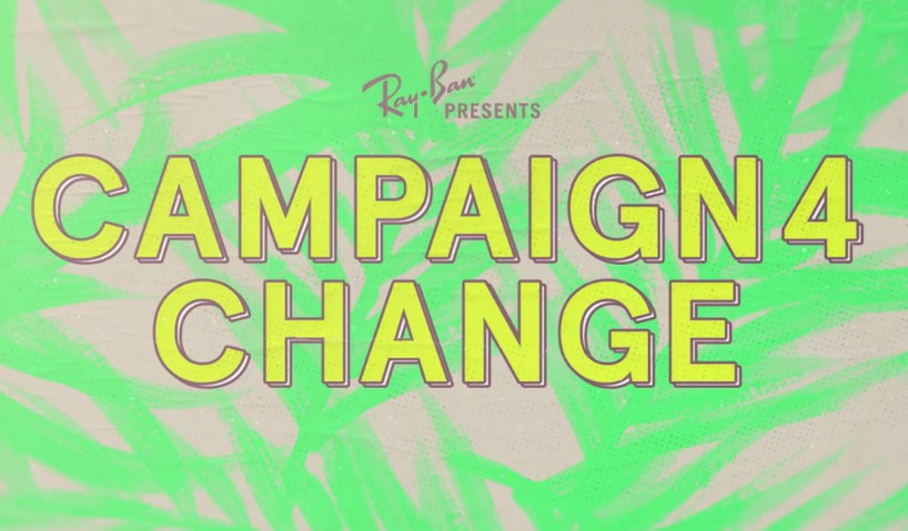 #Campaign4Change Lorenzo Senni per Ray-Ban