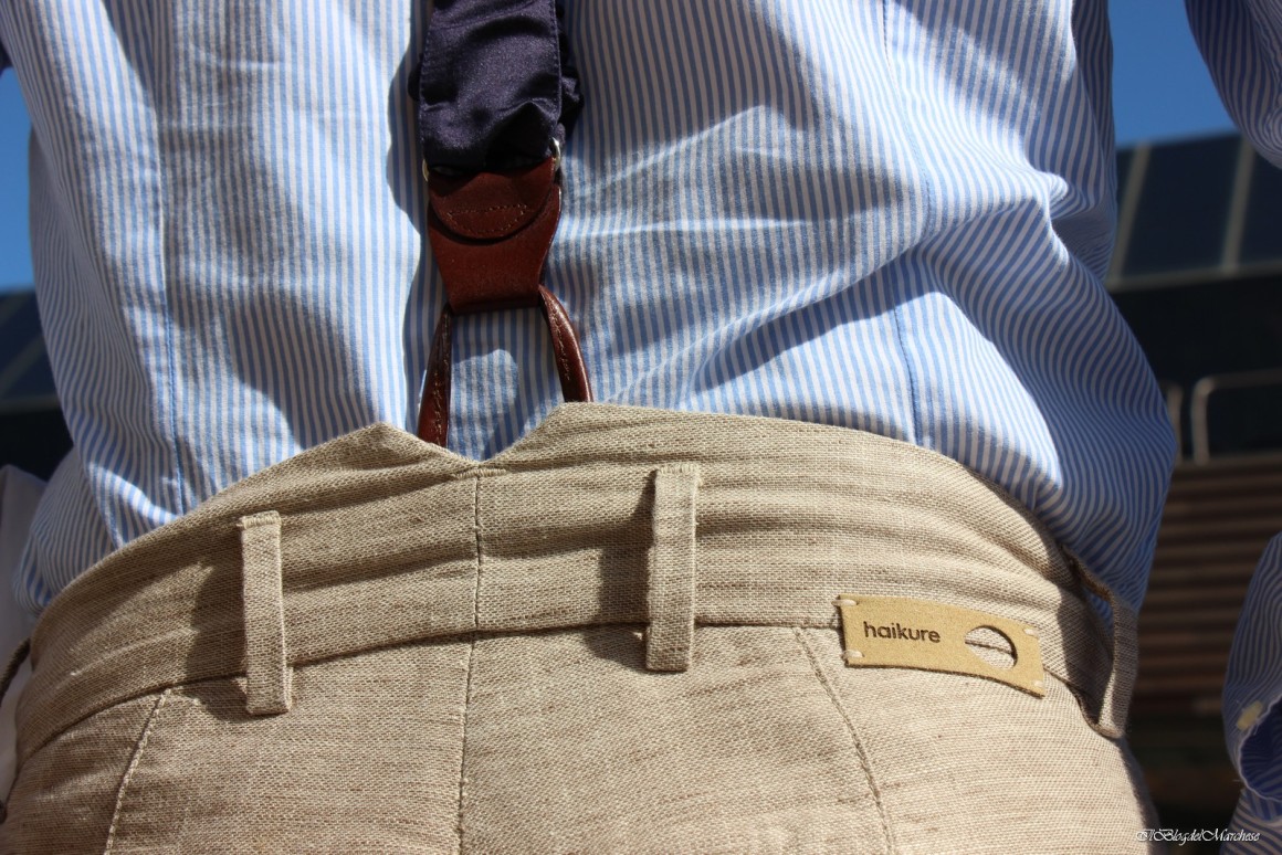 pantaloni in lino da uomo haikure