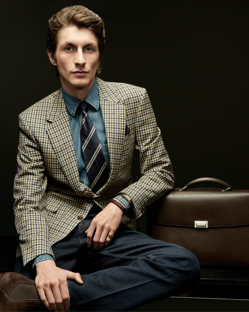 DUNHILL Guest Designer a Pitti Uomo 111 abito sartoriale